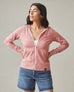 Women's Lightweight Full Zip - Red Terra